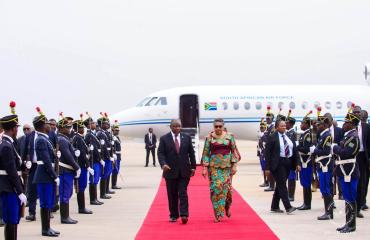 Crise sécuritaire et Ebola dans l'Est de la RDC : Cyrille Ramaphosa séjourne à Kinshasa