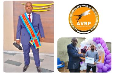 Beni : un brevet de mérite remis au député Charles Sabungo par l’AVRP suite à ses actions sociales en faveurs des déplacés