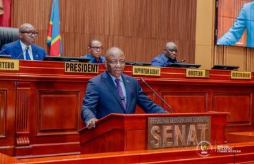 RDC : Guillaume Ngefa défend au Sénat une habilitation du Gouvernement pour renforcer la souveraineté économique