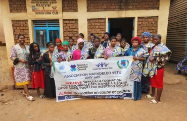 Bukavu : insertion sociale, AMY Asbl encadre 20 jeunes femmes en coupe couture