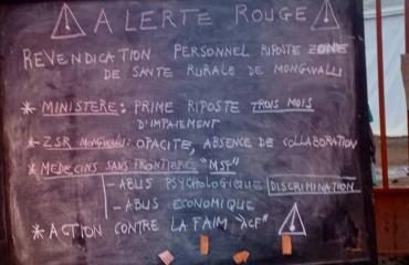 Ebola–Ituri : trois mois d'impayés, une manifestation des prestataires de la riposte réprimée à Mongbwalu