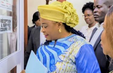 Kinshasa : la députée Clotilde Mutita dépose son rapport de vacances parlementaires