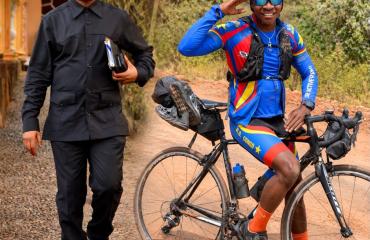 Cédric Badumba rend hommage à Miguel Masaïsaï, « l’homme qui roulait à vélo pour la paix »