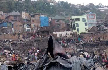 Goma : le Conseil Communal de la Jeunesse tire la sonnette d'alarme face à la recrudescence des incendies
