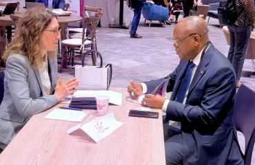 RDC/OCC-IEC : Etienne Tshimanga Mutombo échange avec Katharine Frage sur le passage au statut associé