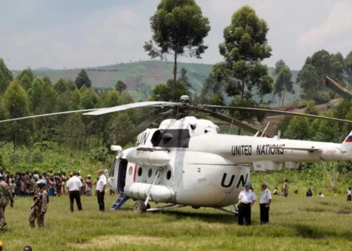 <p>12 journalistes évacués par hélicoptère de la MONUSCO suite à la détérioration de la situation sécuritaire</p>
