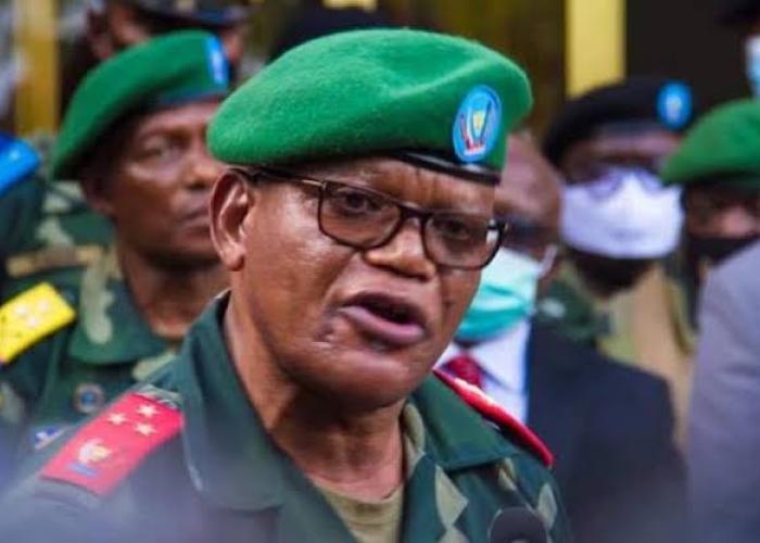 <p>Le gouverneur militaire du Nord-Kivu, Ndima Kongba Constant. </p>