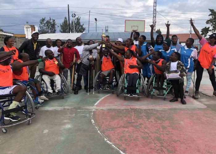 Nord-Kivu : CSC AISHP sacré champion du tournoi interclubs de basketball sur fauteuil roulant MLEMAVU SHUJAA 2ème édition