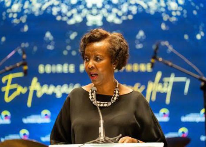 Absence de Louise Mushikiwabo aux Jeux de la Francophonie : Une erreur diplomatique de la RDC, estime la sénatrice Muyumba