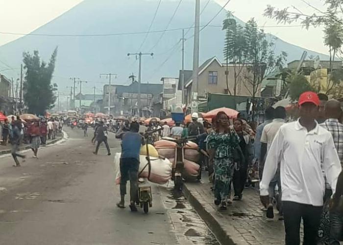 Reprise timide des activités à Goma après une journée agitée par des manifestations de colère contre la criminalité urbaine