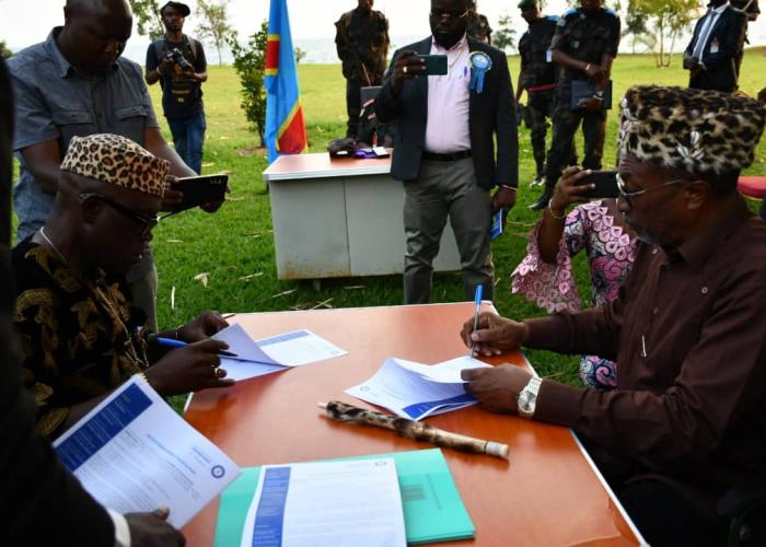 Les communautés Hutu et Nande se réconcilient après un conflit