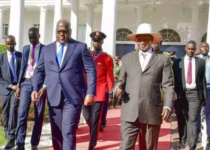 Félix Tshisekedi en Ouganda pour discuter autour de la situation sécuritaire dans l'Est de la RDC