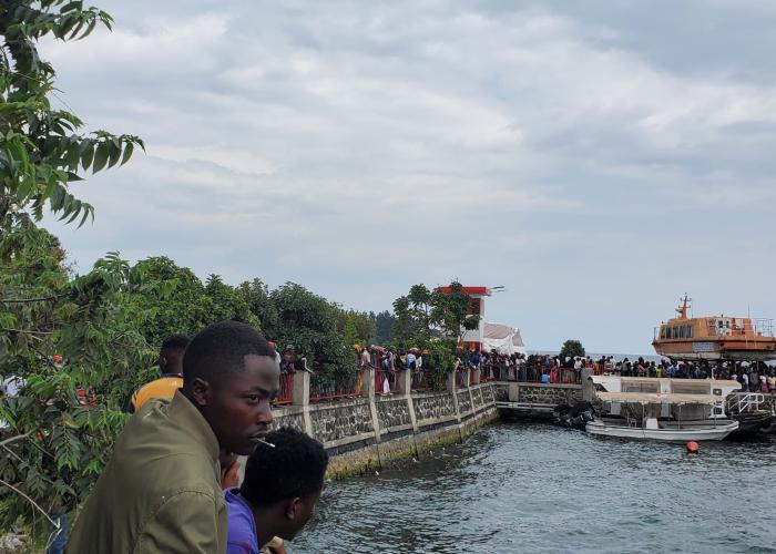Le bateau merdi transportant des vivres et des passagers a chaviré ce jeudi 03 octobre 2024 dans la matinée