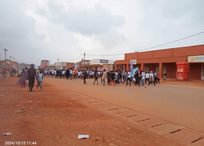 Des jeunes de Butembo organisent une marche de soutien aux FARDC et disent non au cessez-le-feu