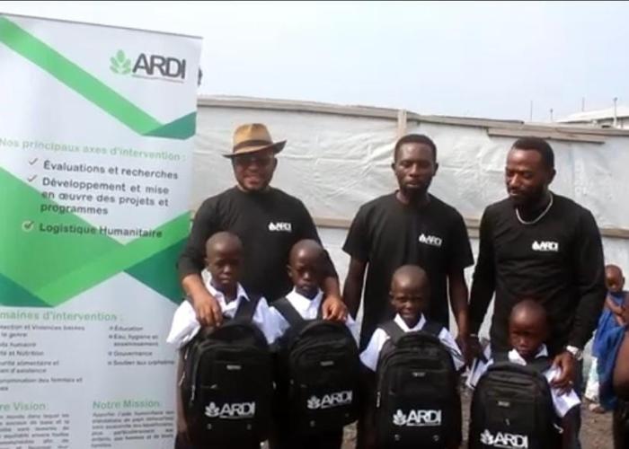 L'ONG ARDI au chevet des élèves déplacés dans le site de Lushagala