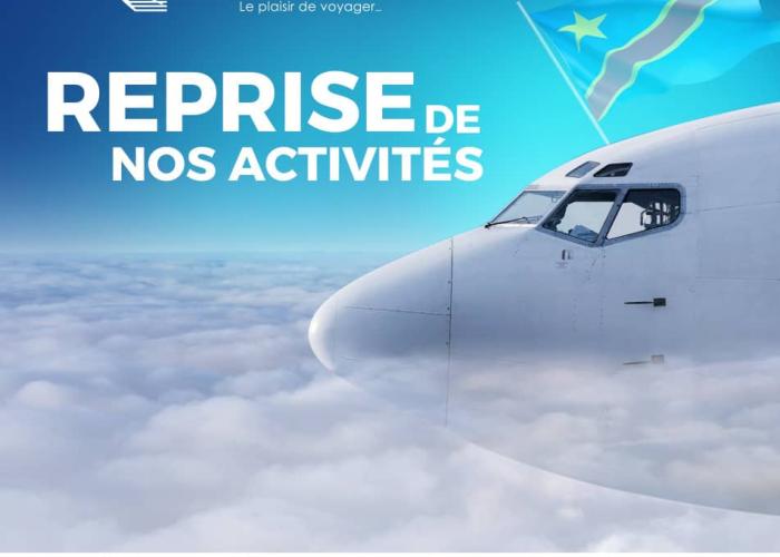 La compagnie aérienne Congo Airways annonce la reprise de ses activités de vols pour le 10 novembre prochain