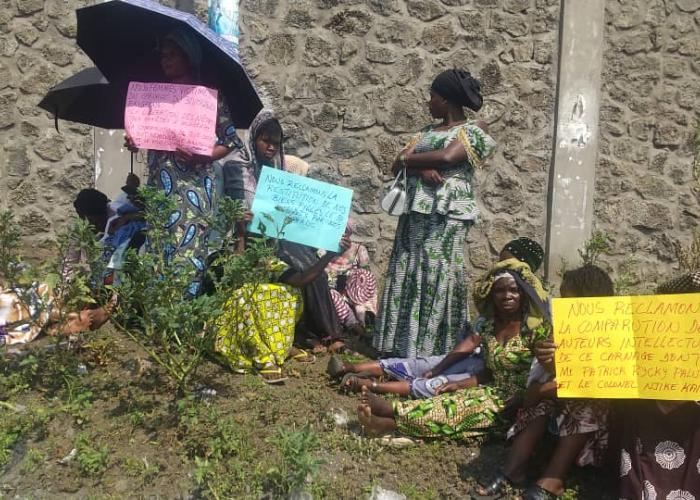 Les Femmes des Wazalendo réclament justice et libération de leurs proches arrêtés après les tueries du 30 août 2023