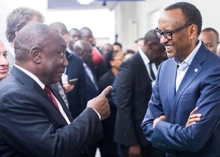 Kagame et Ramaphosa unis (enfin ?) pour une paix “made in Africa”