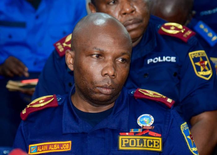 Le Général Alisa Job, désormais commandant adjoint du Centre National de Contrôle, Commandement   et de Coordination des Opérations de la PNC