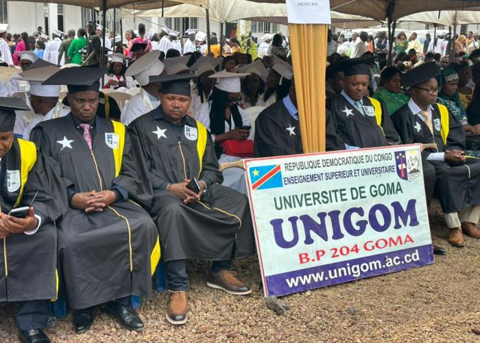 Nord-Kivu : l'UNIGOM clôture l’année académique 2024-2025 sur une note positive, ce qui fait d’elle un pôle d'excellence académique et scientifique