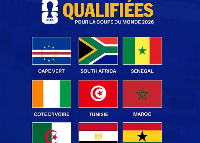 Football : l’Union Africaine félicite les neuf nations Africaines qualifiées pour le Mondial 2026