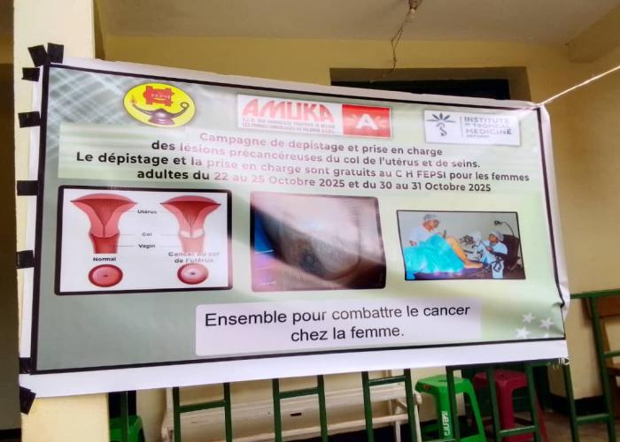 Lutte contre le cancer des seins : un dépistage gratuit organisé à Butembo